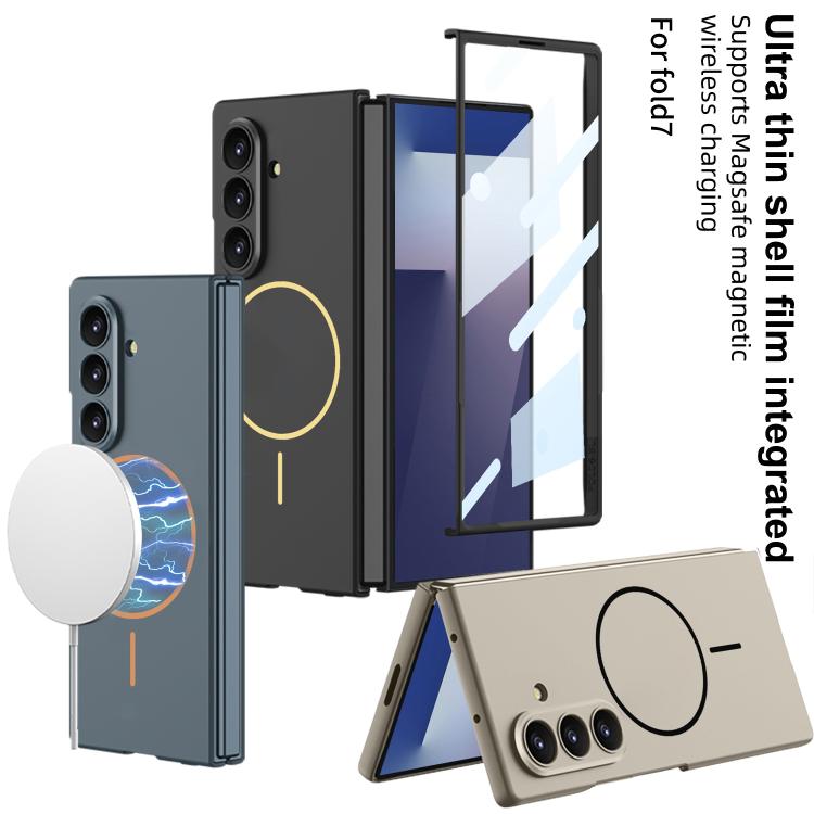 For Samsung Galaxy Z Fold7 5G GKK Integrated Ultra-thin MagSafe Magnetic Folding Phone Case