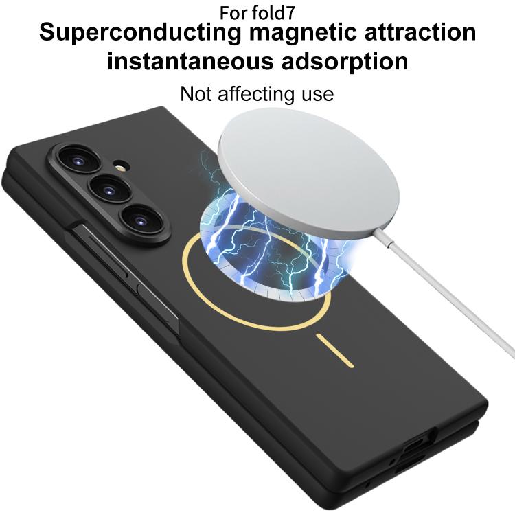 For Samsung Galaxy Z Fold7 5G GKK Integrated Ultra-thin MagSafe Magnetic Folding Phone Case