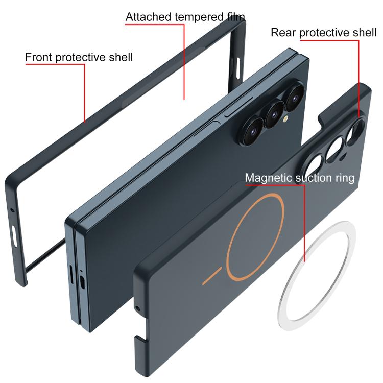 For Samsung Galaxy Z Fold7 5G GKK Integrated Ultra-thin MagSafe Magnetic Folding Phone Case
