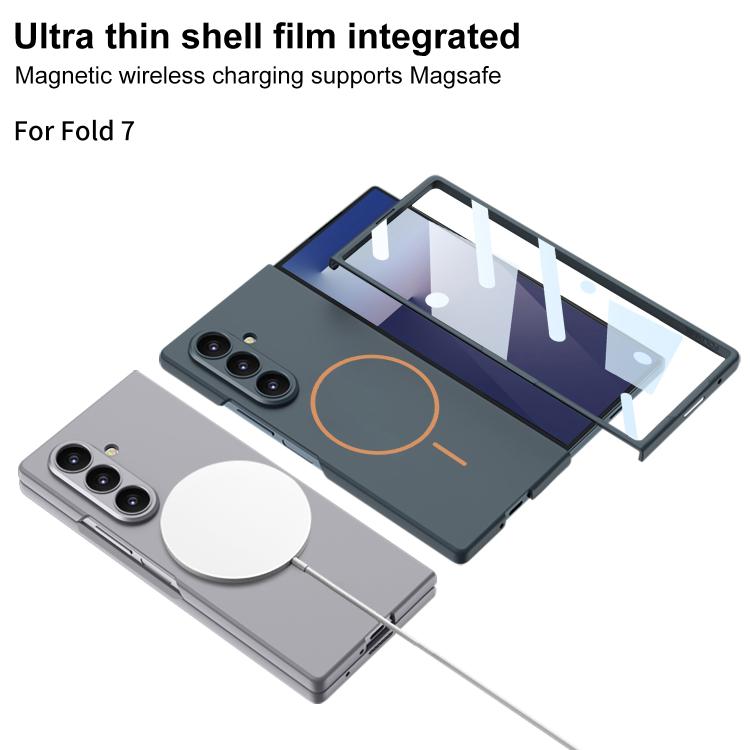 For Samsung Galaxy Z Fold7 5G GKK Integrated Ultra-thin MagSafe Magnetic Folding Phone Case