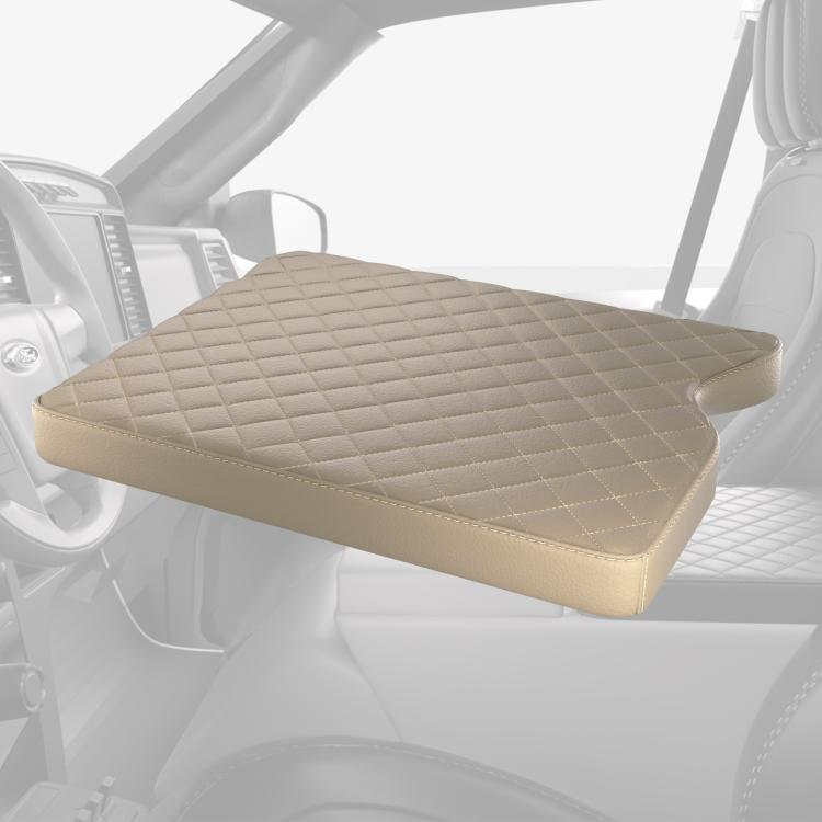 Car Central Armrest Box Protective Leather Cover Mat for Ford F150 2015-2022
