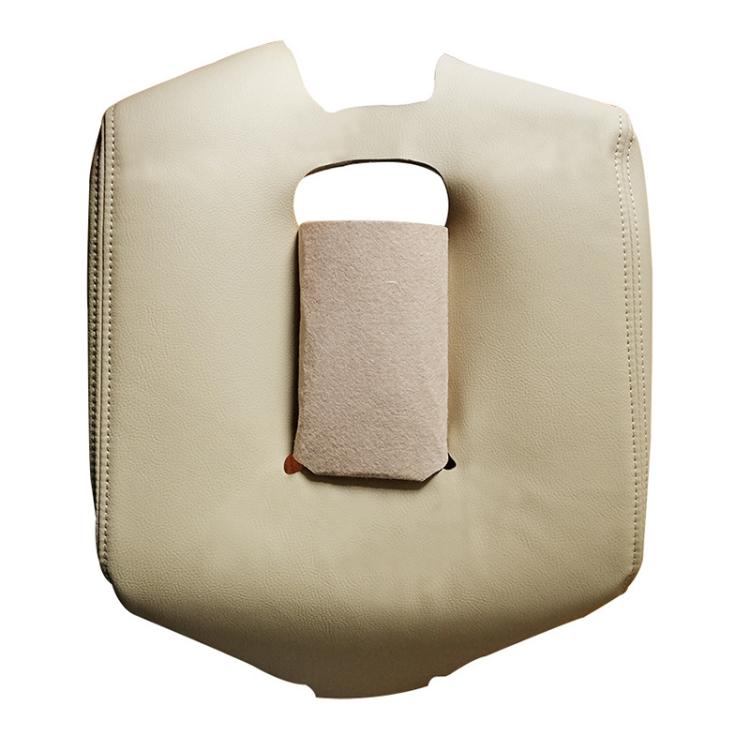 Car Central Armrest Box Protective Leather Cover for Chevrolet Silverado 1500 / 2500 2014-2018
