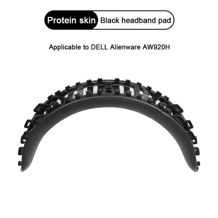 For Alienware AW920H Protein Leather Snap-on Type Headbeam Protective Cover - Black