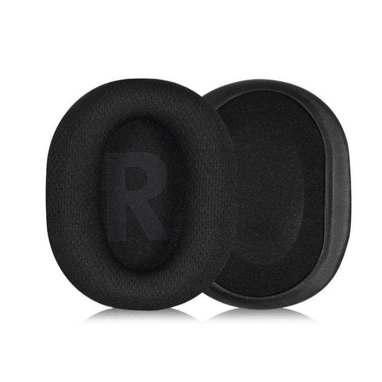 1 Pair Insert Replacement Earpads For Logitech G Pro X, Material:Mesh Fabric - Black