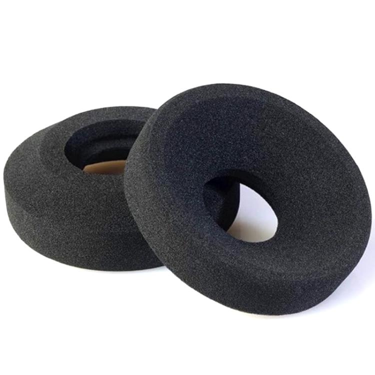 2pcs Compressed Cotton Earphone Replacement Earpads Pads For Grado GS1000i / GS1000e / GS2000e - Black
