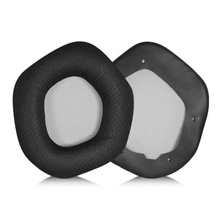 1 Pair Snap-on Replacement Earpads For ASUS ROG Strix7.1, Material:Football Net Fabric