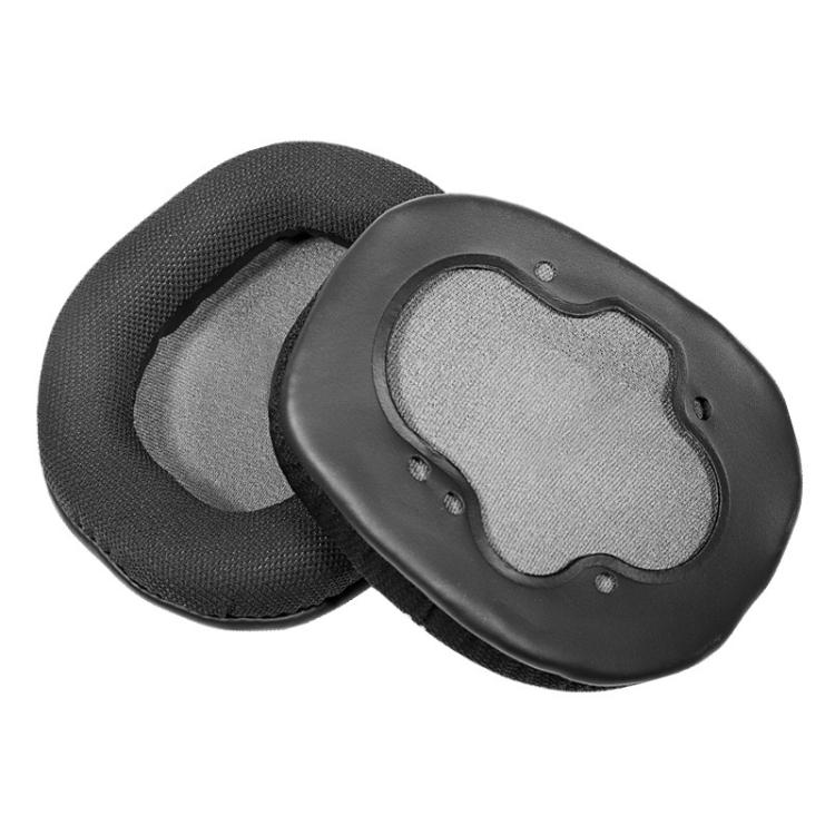 1 Pair Snap-on Replacement Earpads For ASUS Centurioner, Material:Net Fabric - Black