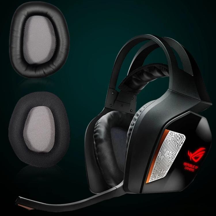 1 Pair Snap-on Replacement Earpads For ASUS Centurioner, Material:Net Fabric - Black
