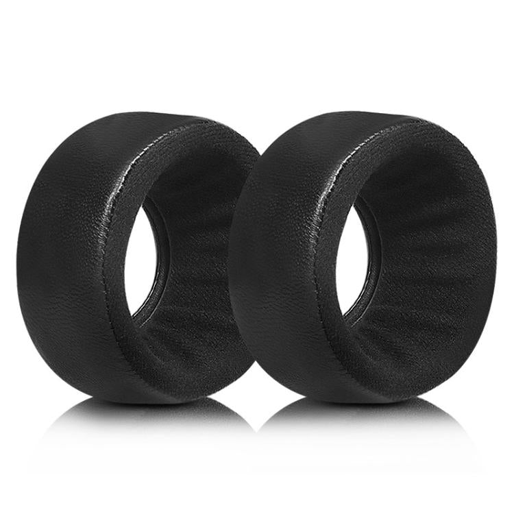 2pcs Lambskin Flannel Earphone Replacement Earpads Pads For Grado SR60 / SR80 / SR125 / SR225 - Black
