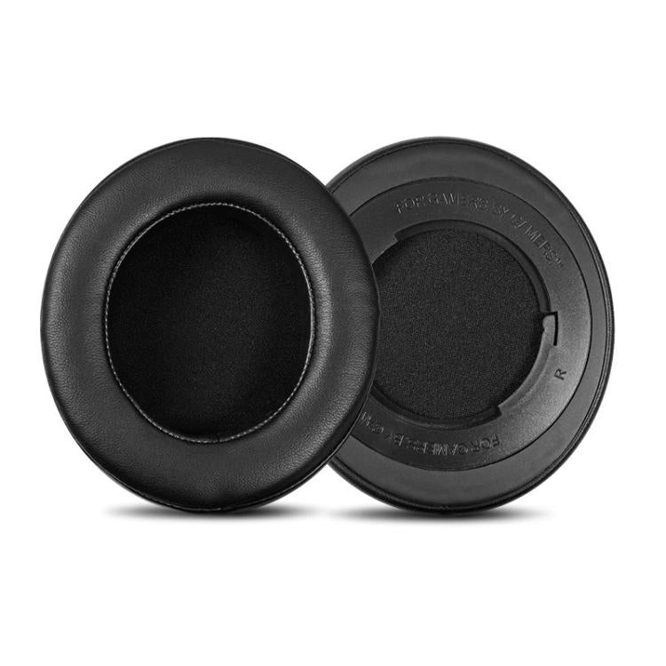 1 Pair Rotating Snap-on Replacement Earpads For Razer Kraken Pro V2, Material:Protein Leather