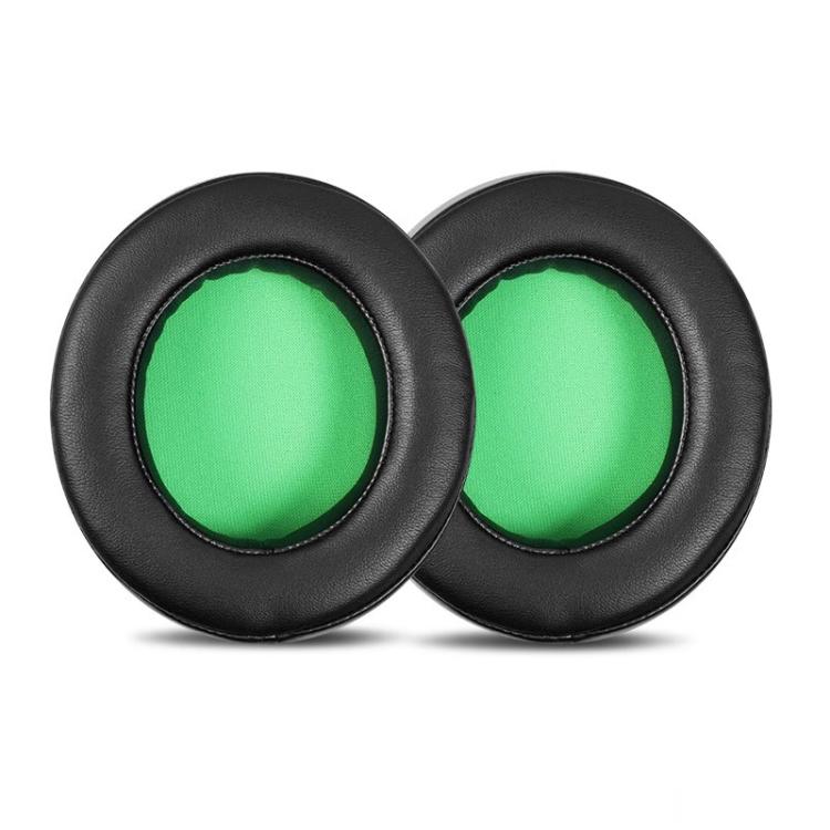 1 Pair Rotating Snap-on Replacement Earpads For Razer Kraken Pro V2, Material:Protein Leather