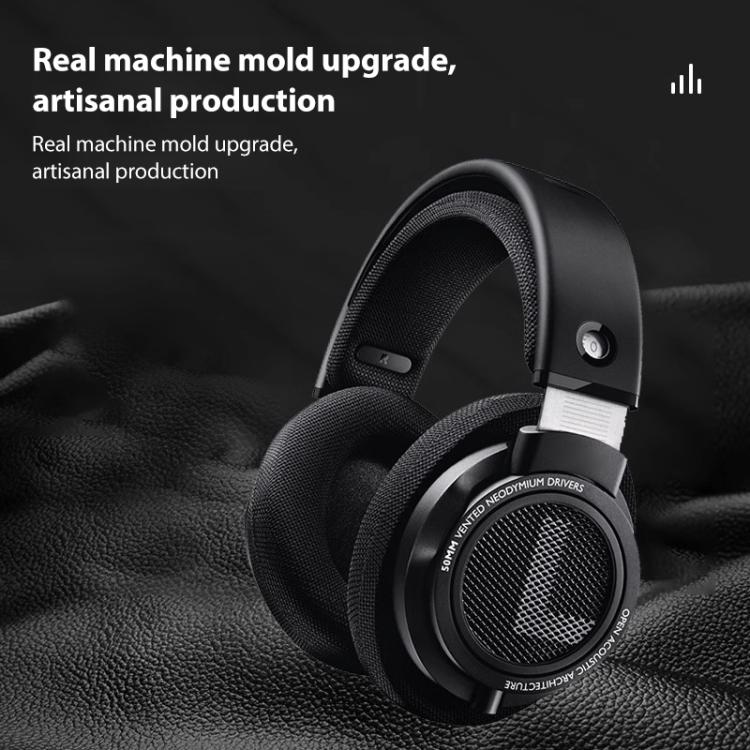 1 Pair Flannel Splicing Earphone Replacement Earpads Pads For Philips SHP9500 - Black