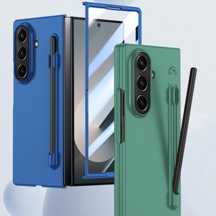 For Samsung Galaxy Z Fold7 5G Integrated Skin Feel PC Phone Case with Pen / Pen Box