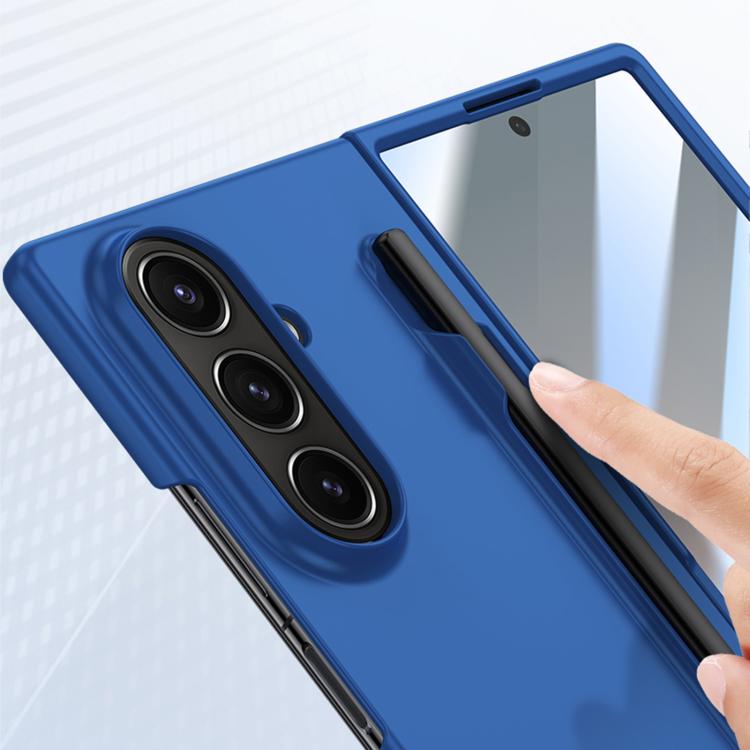 For Samsung Galaxy Z Fold7 5G Integrated Skin Feel PC Phone Case with Pen / Pen Box