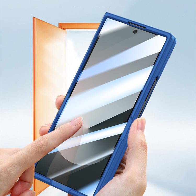 For Samsung Galaxy Z Fold7 5G Integrated Skin Feel PC Phone Case with Pen / Pen Box