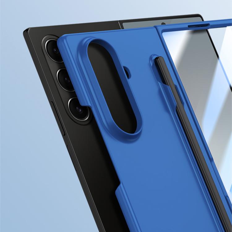 For Samsung Galaxy Z Fold7 5G Integrated Skin Feel PC Phone Case with Pen / Pen Box