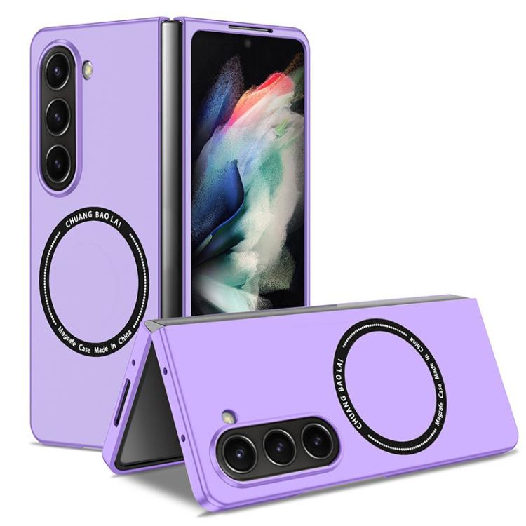 For Samsung Galaxy Z Fold5 Kalebol MagSafe Shockproof Frosted PC Phone Case