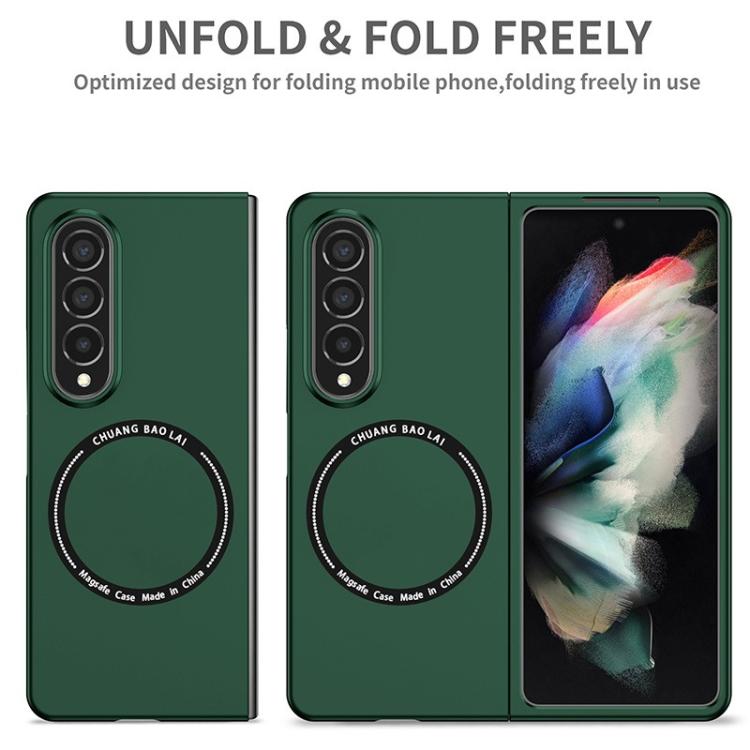 For Samsung Galaxy Z Fold7 Kalebol MagSafe Shockproof Frosted PC Phone Case