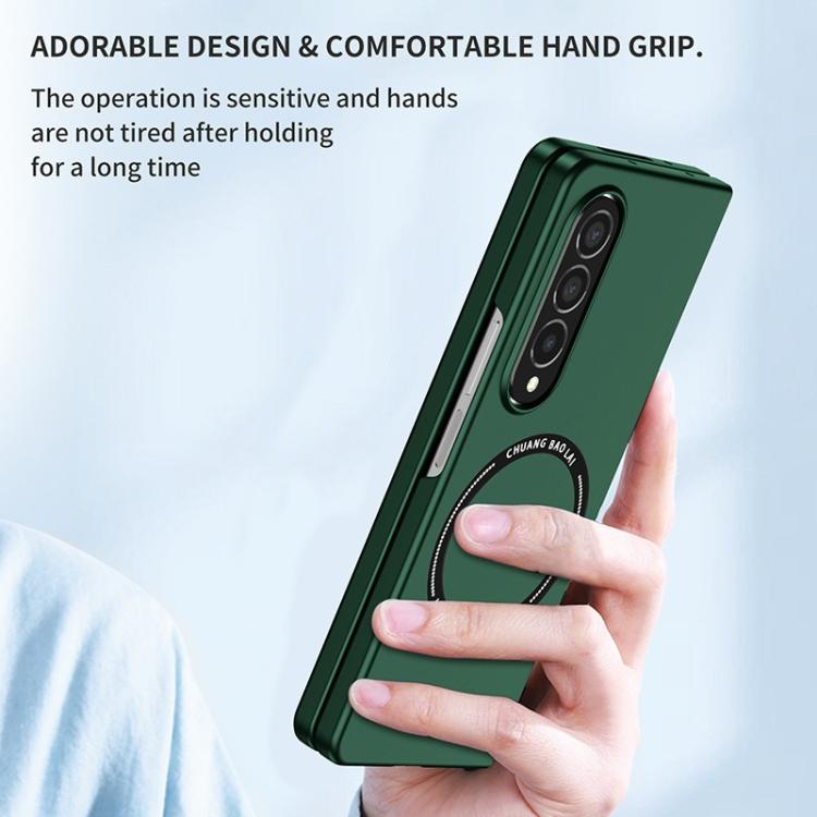 For Samsung Galaxy Z Fold7 Kalebol MagSafe Shockproof Frosted PC Phone Case