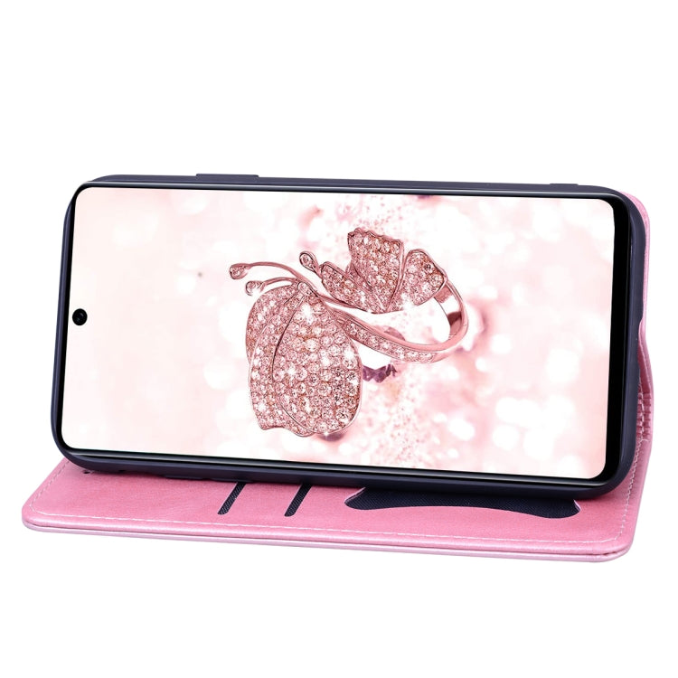 For Samsung Galaxy M51 Side Fingerprint Version Business Stitching Horizontal Flip Leather Case with Double Folding & Bracket & Card Slots & Photo Frame & Wallet