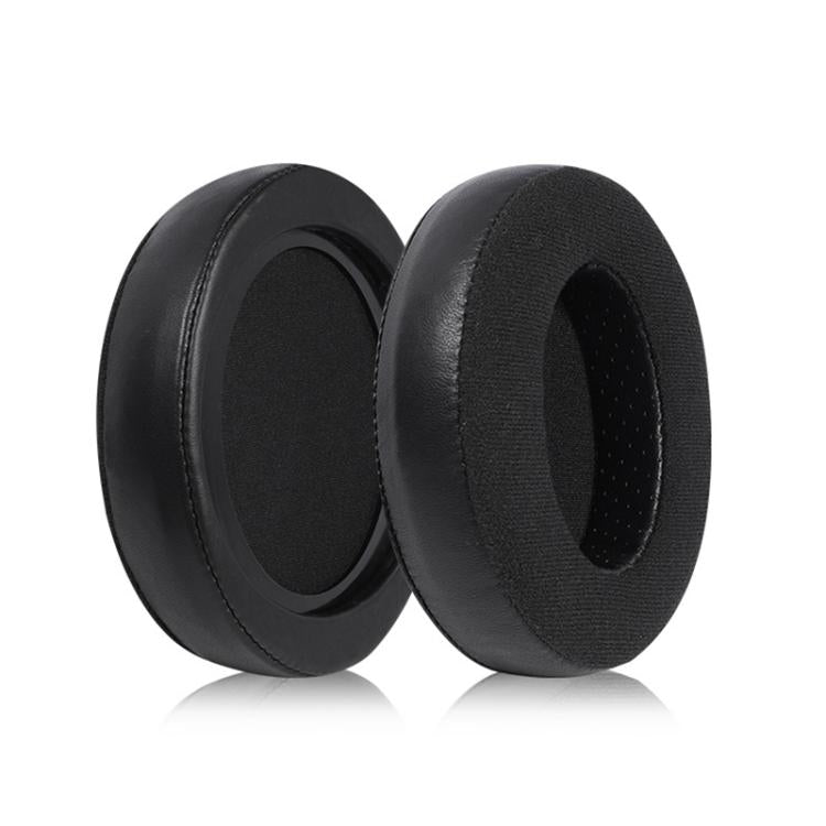 2pcs Lambskin Gold Velvet Earphone Replacement Earpads Pads For Philips SHP9500 - Black