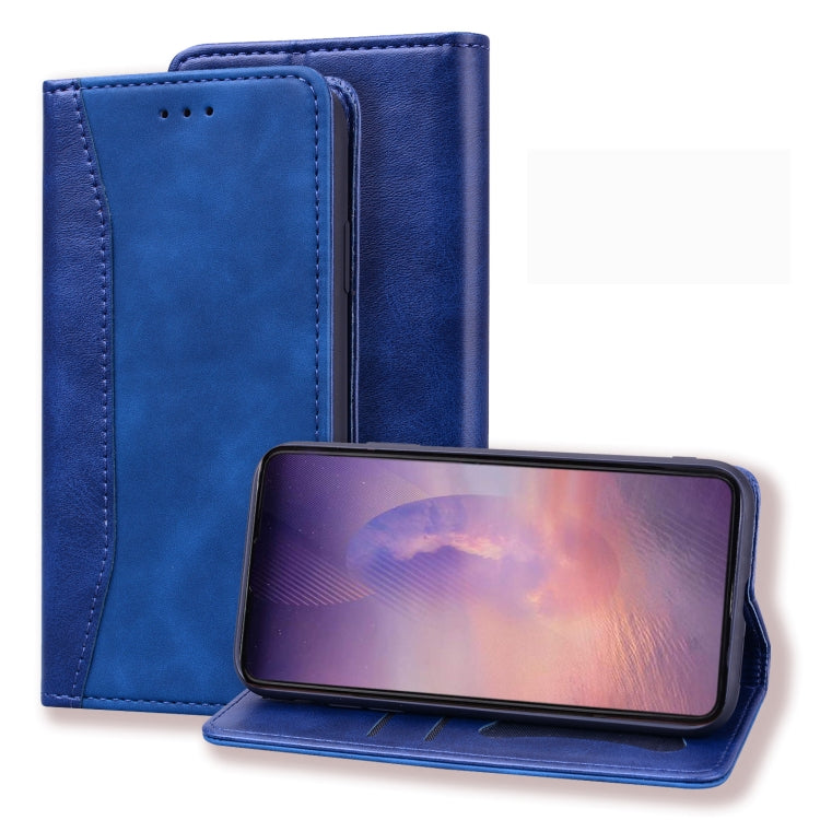 For Samsung Galaxy Note20 Business Stitching Horizontal Flip Leather Case with Double Folding & Bracket & Card Slots & Photo Frame & Wallet