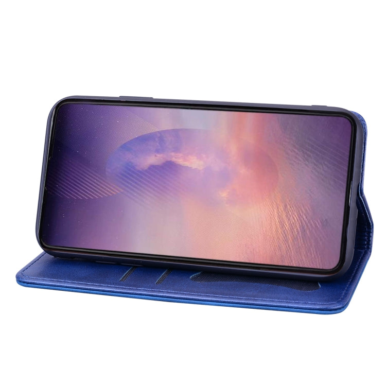 For Samsung Galaxy Note20 Business Stitching Horizontal Flip Leather Case with Double Folding & Bracket & Card Slots & Photo Frame & Wallet