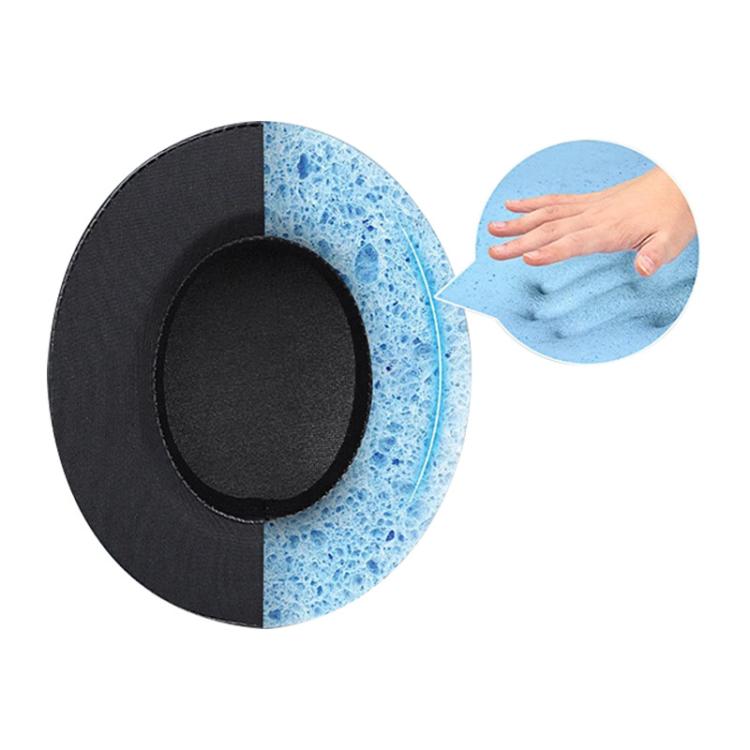 2 Pack Ice Gel Earphone Replacement Earpads Pads For Philips SHP9500 - Black Purple