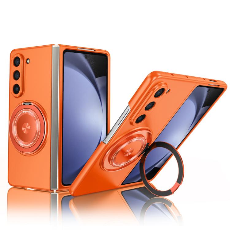 For Samsung Galaxy Z Fold7 Kalebol MagSafe Rotation Holder PC Phone Case