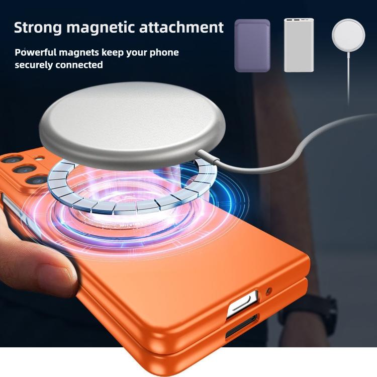 For Samsung Galaxy Z Fold5 Kalebol MagSafe Rotation Holder PC Phone Case