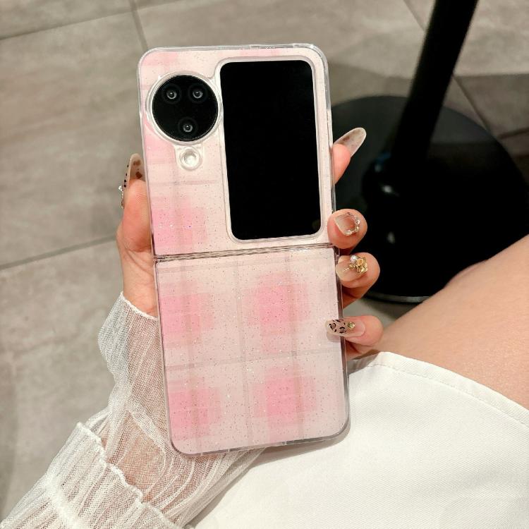For OPPO Find N3 Flip Glitter Powder Dots Pattern Phone Case