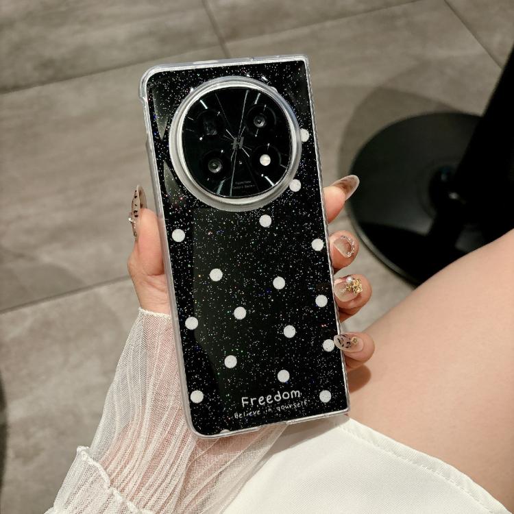 For OPPO Find N5 Glitter Powder Dots Pattern Phone Case