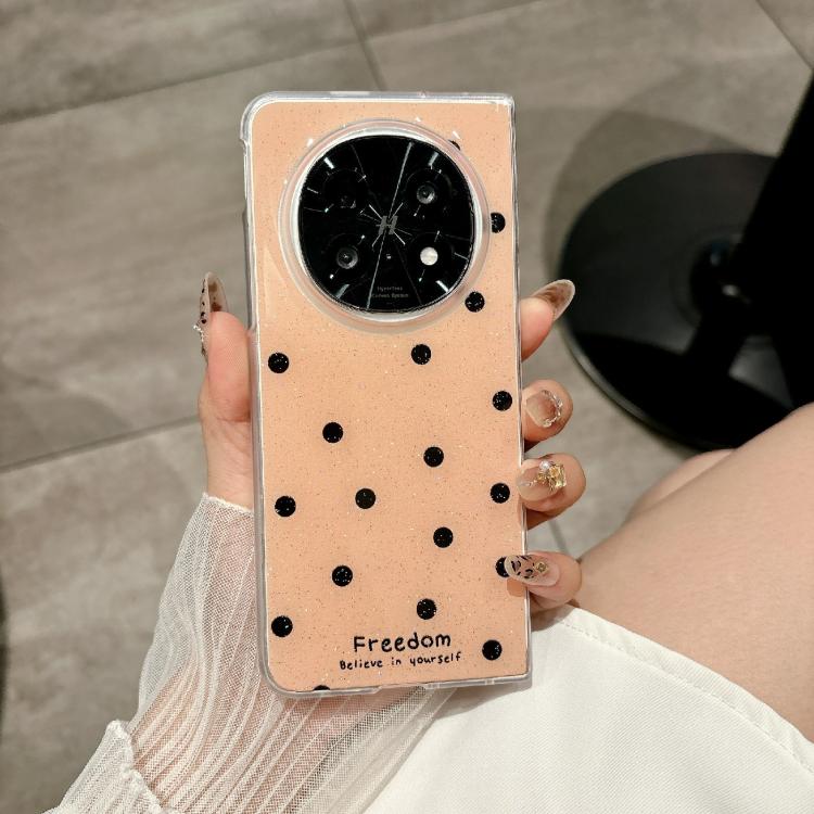 For OPPO Find N5 Glitter Powder Dots Pattern Phone Case