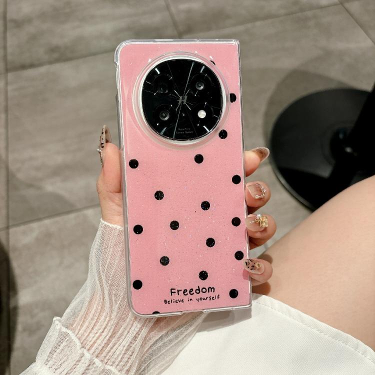For OPPO Find N5 Glitter Powder Dots Pattern Phone Case