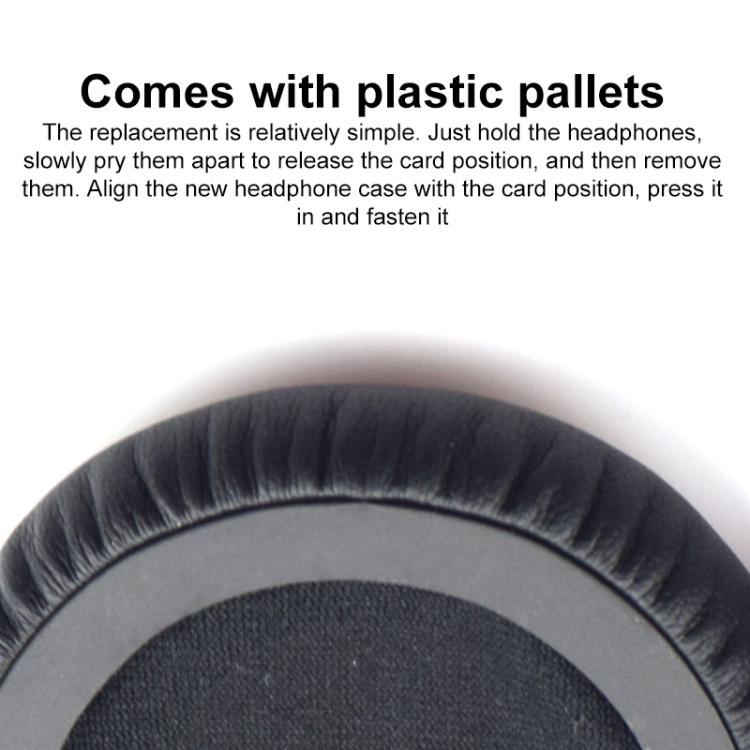 For DENON AH-MM400 2pcs Insert Lambskin Replacement Earpads