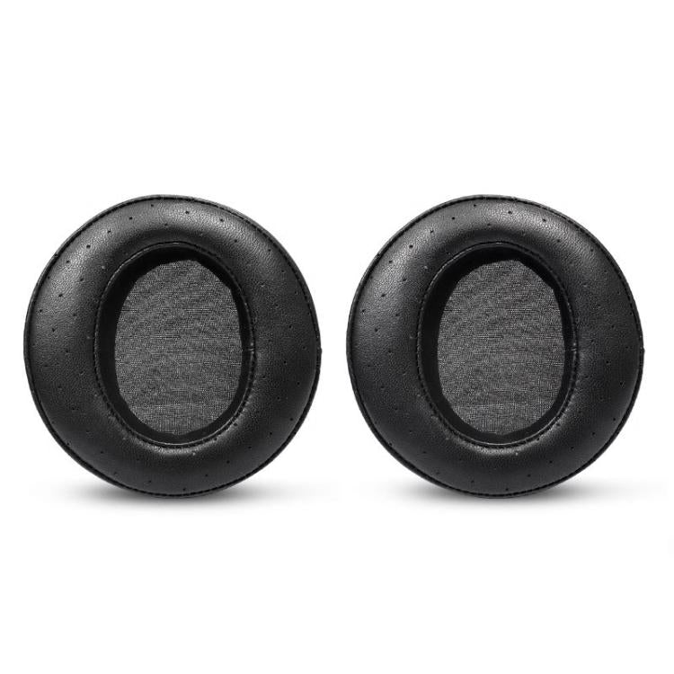 2pcs Insert Replacement Earpads For DENON AH-D2000 / D5000 / D5200 / D7000, Material:Lambskin Perforated - Black