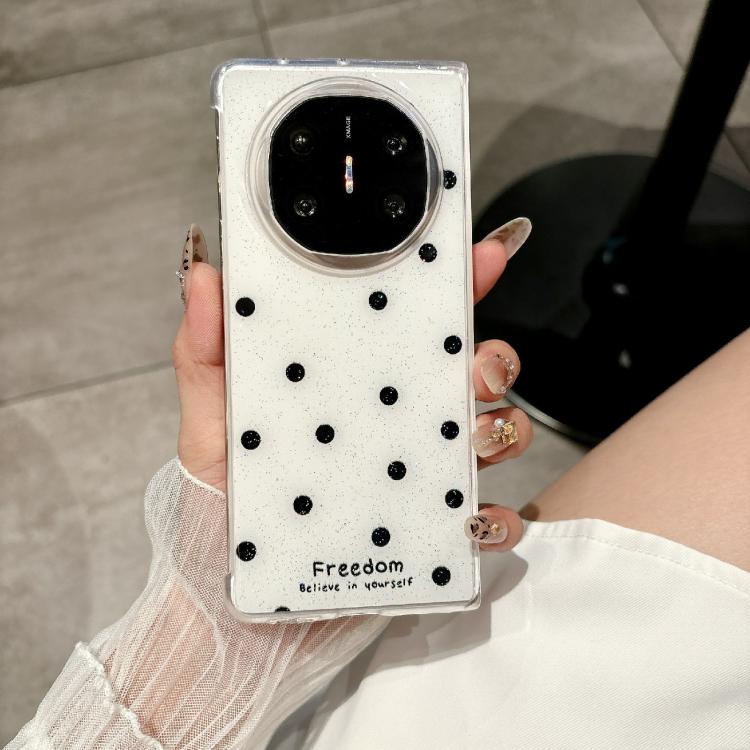 For Huawei Mate X6 Glitter Powder Dots Pattern Phone Case