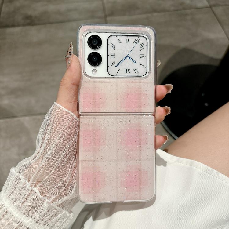 For Huawei Nova Flip Glitter Powder Dots Pattern Phone Case