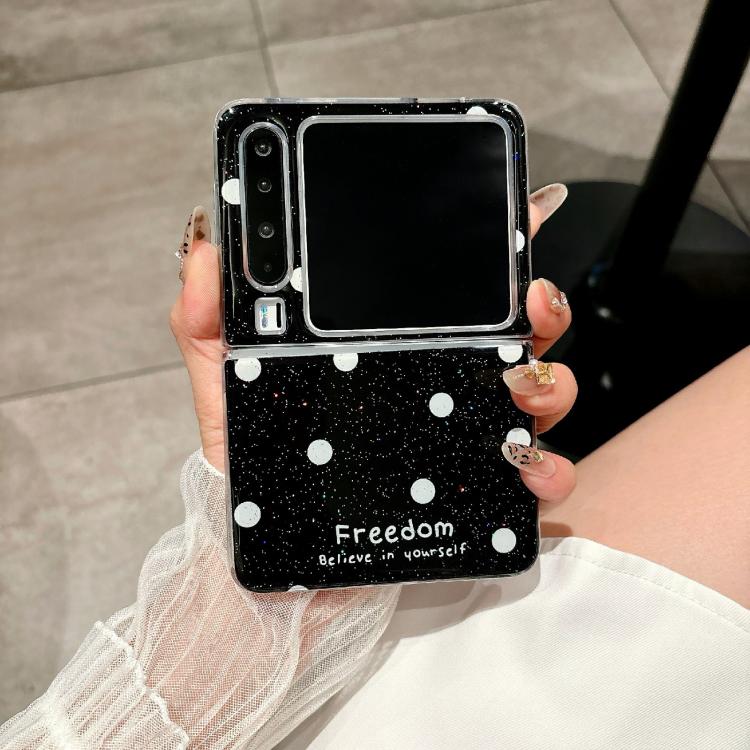 For Huawei Pura X Glitter Powder Dots Pattern Phone Case
