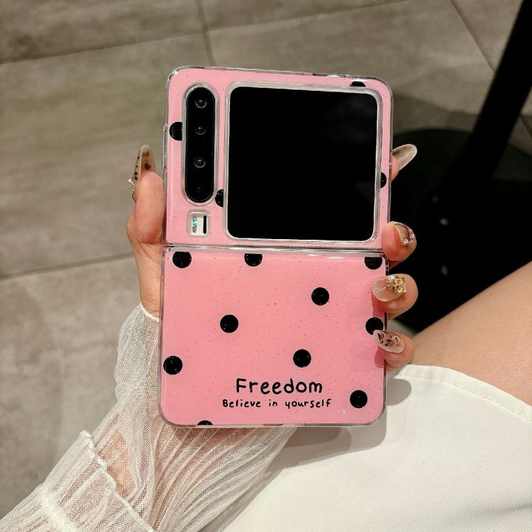 For Huawei Pura X Glitter Powder Dots Pattern Phone Case