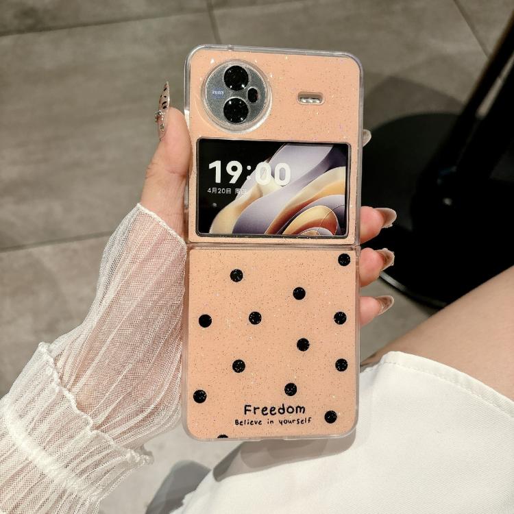 For vivo X Flip Glitter Powder Dots Pattern Phone Case