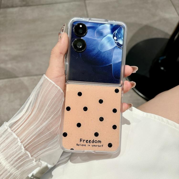 For Xiaomi Mix Flip Glitter Powder Dots Pattern Phone Case