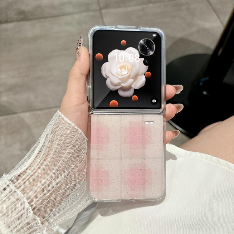 For Honor Magic V Flip Glitter Powder Dots Pattern Phone Case