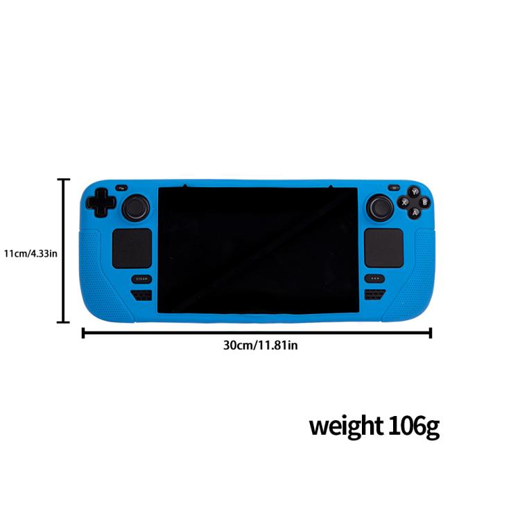 For Steam Deck Game Console Silicone One-piece Protective Case