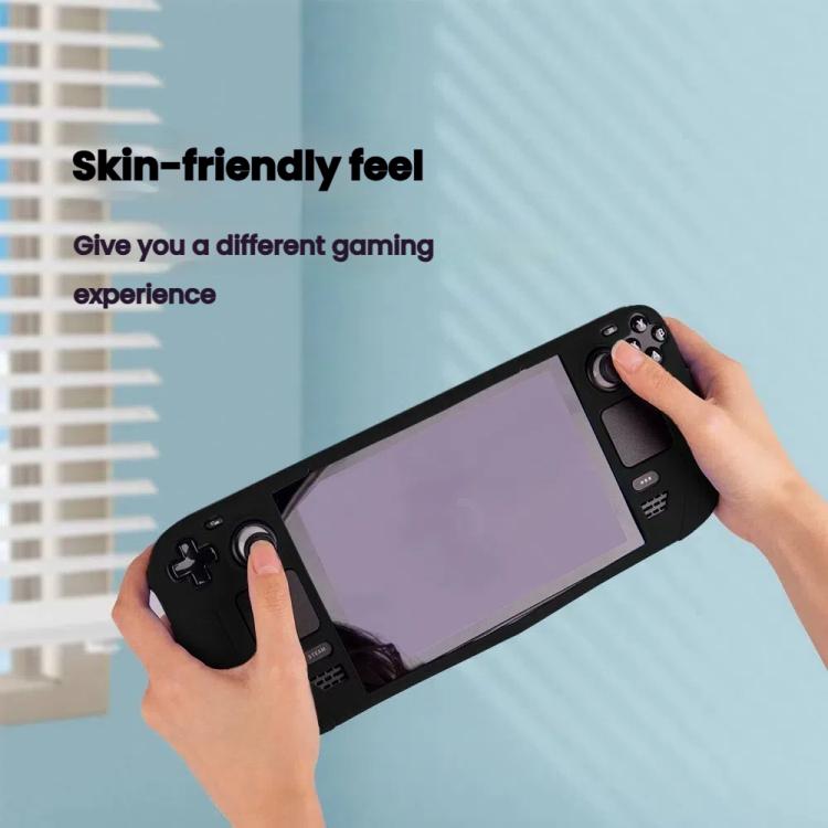 For Steam Deck Game Console Silicone One-piece Protective Case