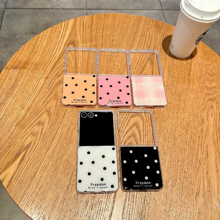 For Samsung Galaxy Z Flip7 5G Glitter Powder Dots Pattern Phone Case