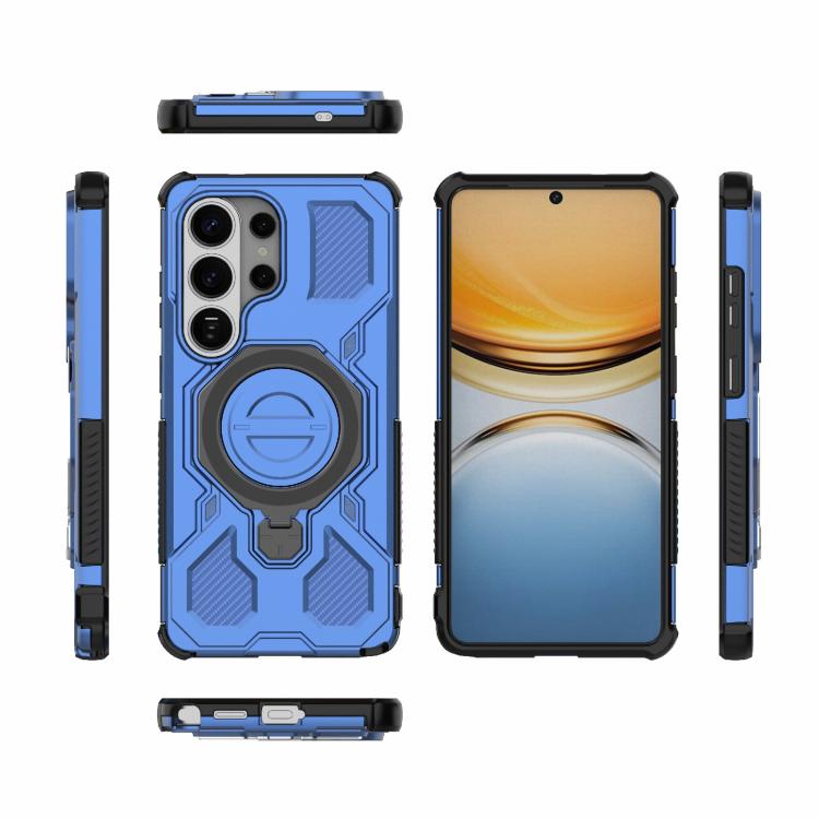 For Samsung Galaxy S26 Ultra 5G J-20 Solid Color MagSafe Magnetic TPU+PC Phone Case
