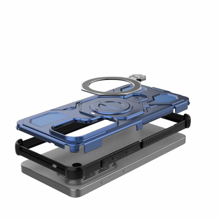 For Samsung Galaxy S26 Ultra 5G J-20 Solid Color MagSafe Magnetic TPU+PC Phone Case