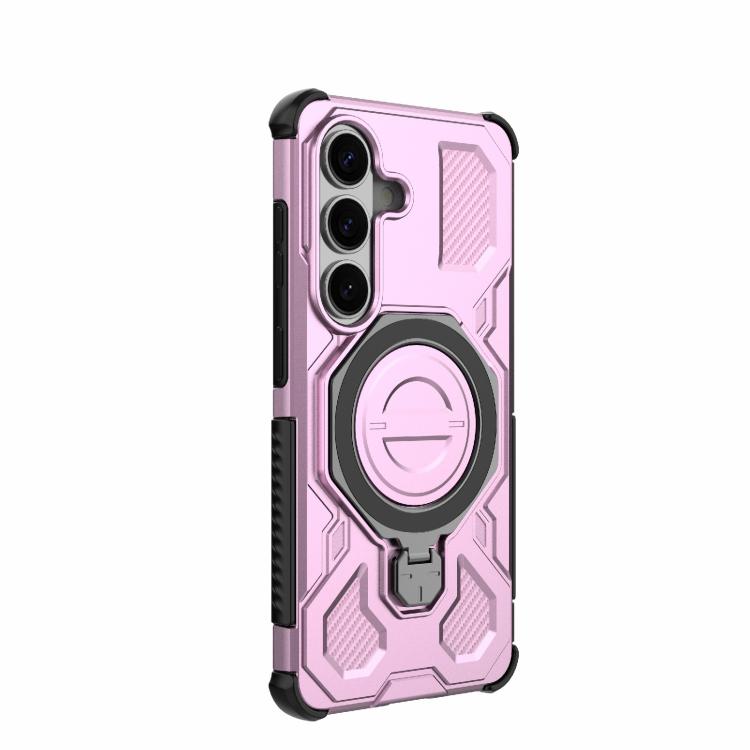 For Samsung Galaxy S26 5G J-20 Solid Color MagSafe Magnetic TPU+PC Phone Case