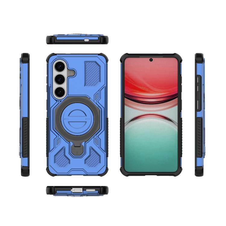 For Samsung Galaxy S26 5G J-20 Solid Color MagSafe Magnetic TPU+PC Phone Case